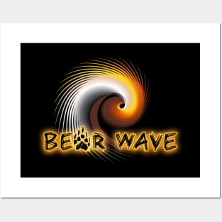 Bear Wave Posters and Art